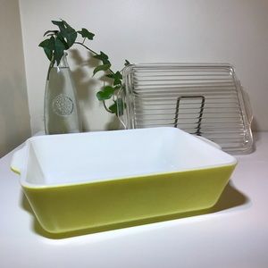 Yellow Pyrex Fridgie